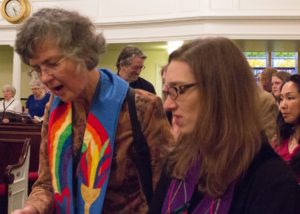 Diane Teichert and Megan Lynes